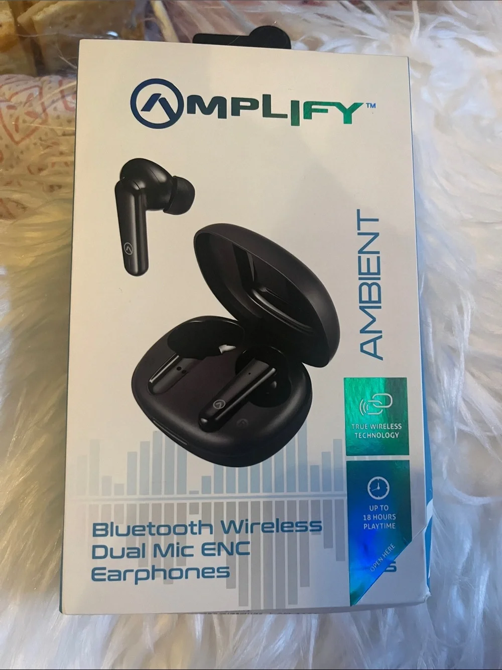 Ambient Bluetooth Wireless Earphones - Black